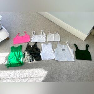 Bundle of TNA, Zara, Aritzia Tank Tops / Shirts - (Mostly Size L)
